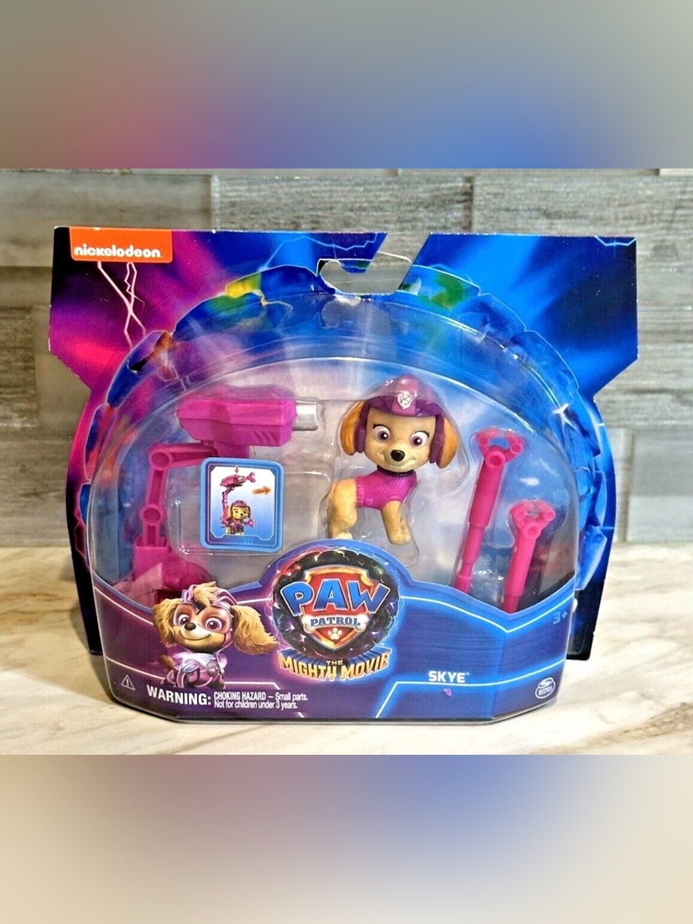 Nickelodeon Paw Patrol The Mighty Movie Hero Pup Skye Figure by Spin Master